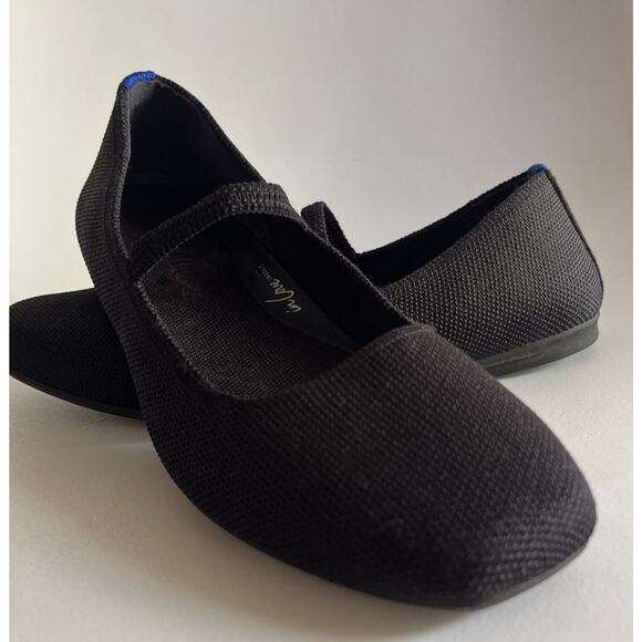 Rothy’s Shoes - Rothy’s The Max Square Mary Jane Size 6 Black